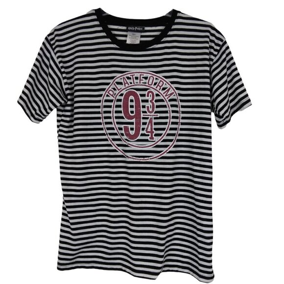 Harry Potter | “Platform 9 and 3/4” Striped Tee | XS - Picture 1 of 6